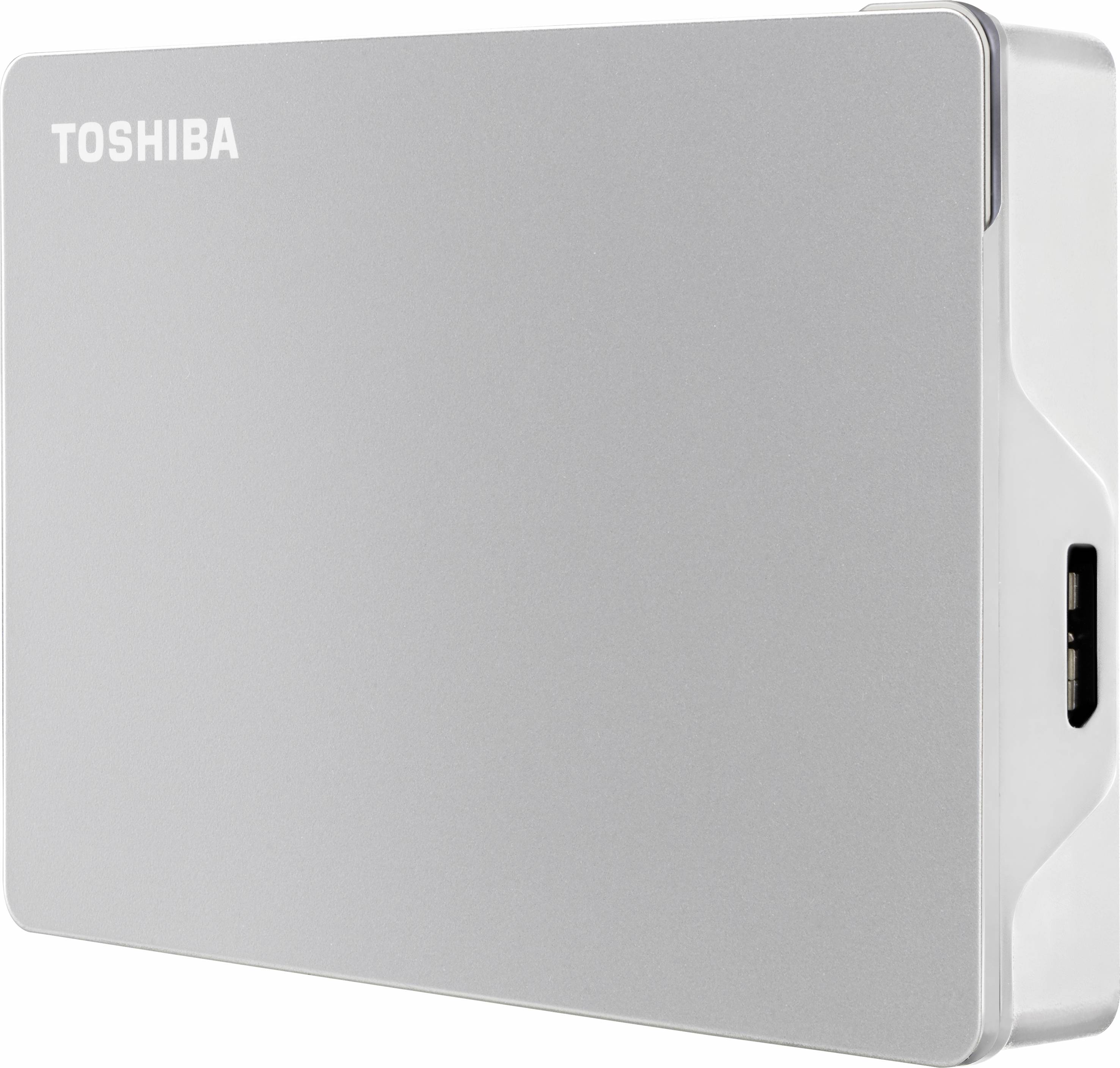 Toshiba Canvio Flex 4 TB Externe Festplatte 6.35 cm (2.5 Zoll) USB-A (USB 3.2 Gen 1) Silber HDTX140ESCCA