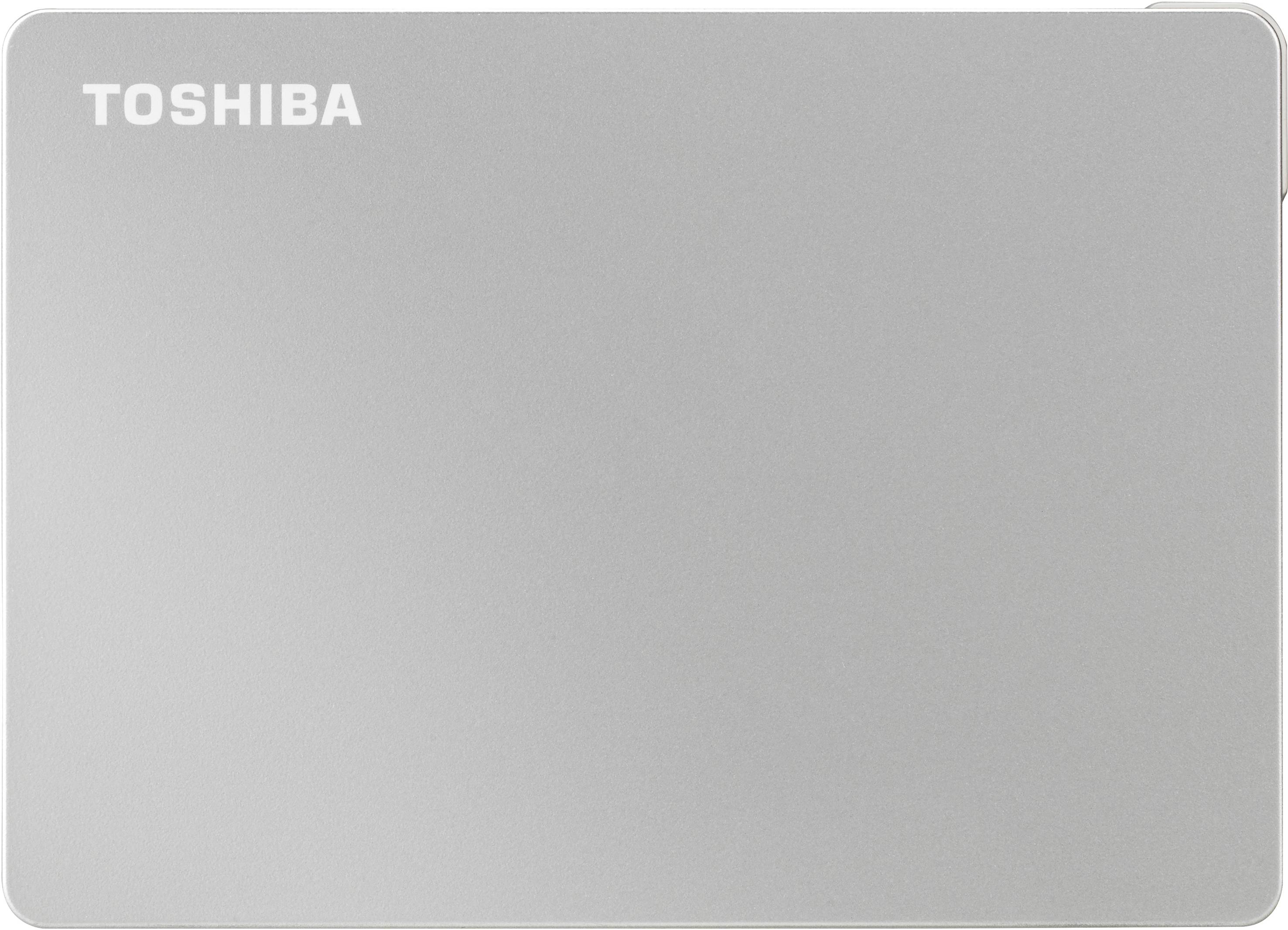 Toshiba Canvio Flex 4 TB Externe Festplatte 6.35 cm (2.5 Zoll) USB-A (USB 3.2 Gen 1) Silber HDTX140ESCCA