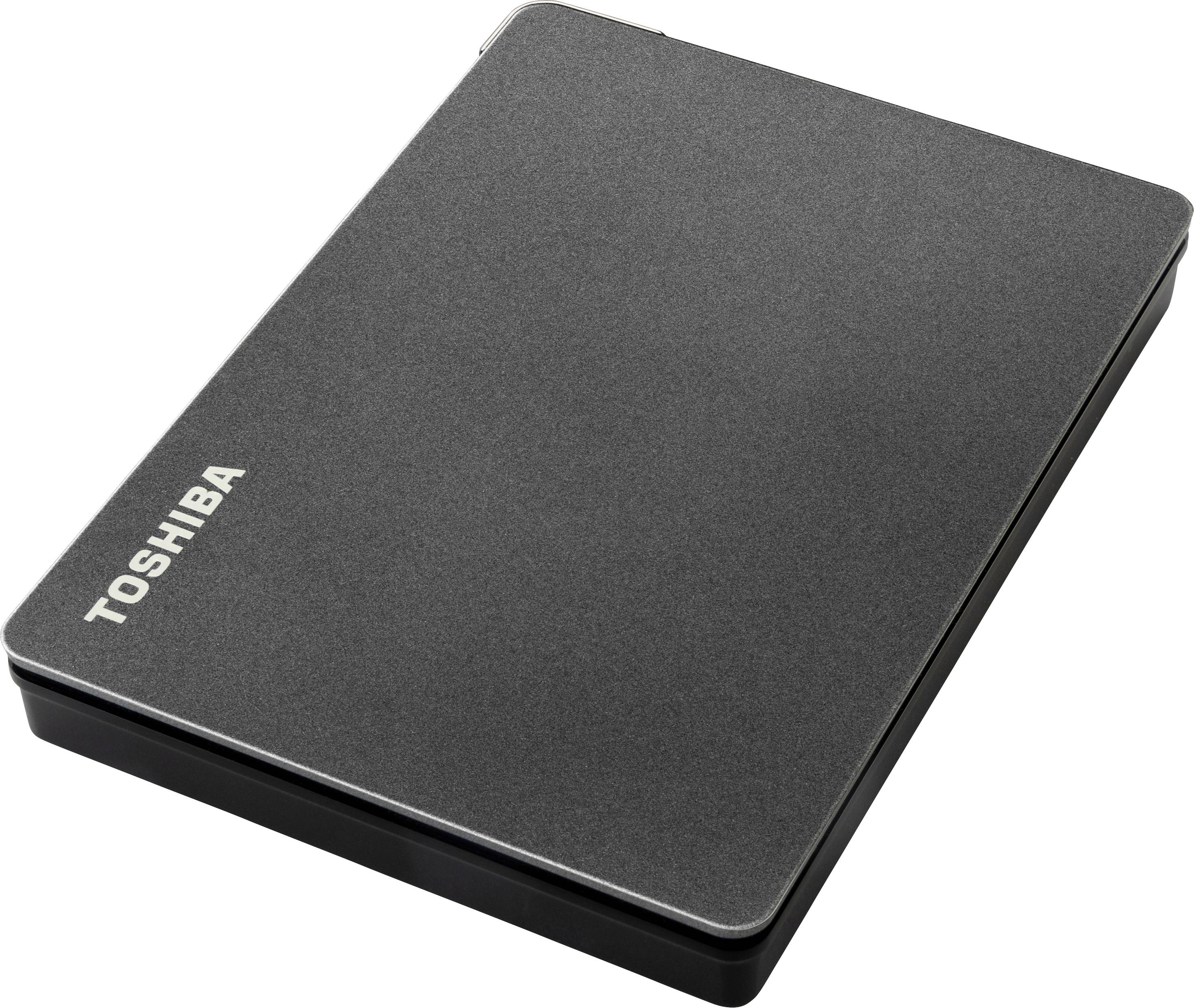 Toshiba Canvio Gaming 4 TB Externe Festplatte 6.35 cm (2.5 Zoll) USB-A (USB 3.2 Gen 1) Schwarz HDTX140EK3CA