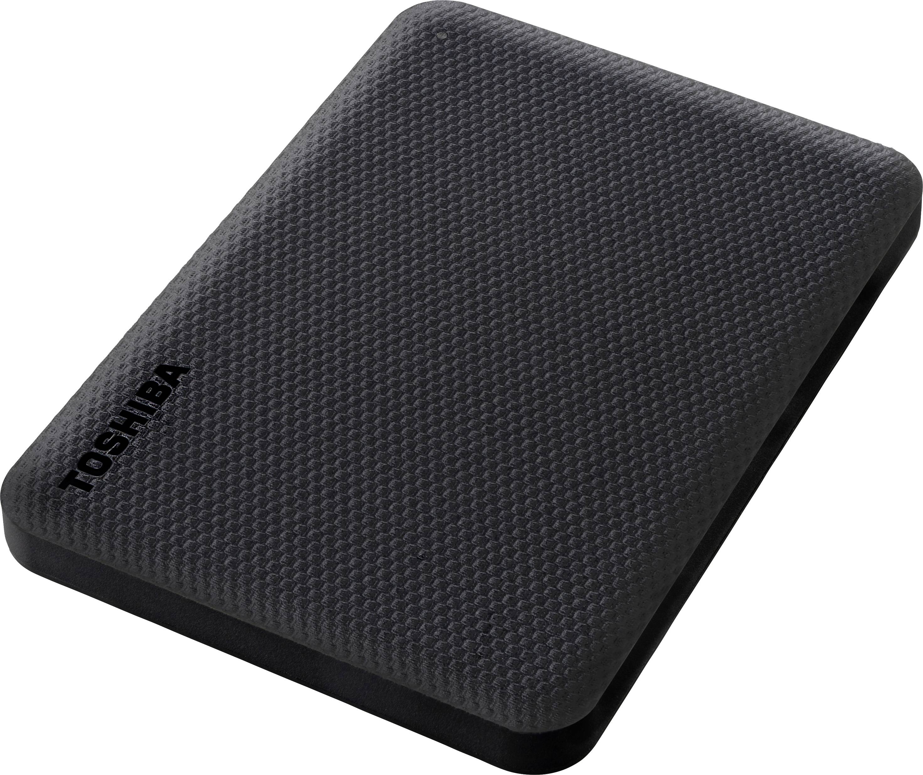 Toshiba Canvio Advance 1TB Externe Festplatte 6.35cm (2.5 Zoll) USB-A (USB 3.2 Gen 1) Schwarz HDTCA10EK3AA