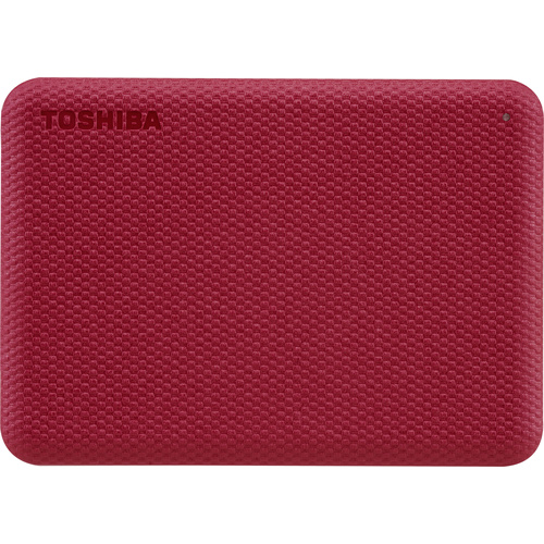 Toshiba Canvio Advance 1 TB Externe Festplatte 6.35 cm (2.5 Zoll) USB 3.2 Gen 1 Rot HDTCA10ER3AA