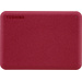 Toshiba Canvio Advance 1 TB Externe Festplatte 6.35 cm (2.5 Zoll) USB 3.2 Gen 1 Rot HDTCA10ER3AA