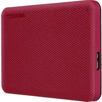 Toshiba Canvio Advance 1TB Externe Festplatte 6.35cm (2.5 Zoll) USB-A (USB 3.2 Gen 1) Rot HDTCA10ER3AA Toshiba Canvio Advance 1TB Externe Festplatte 6.35cm (2.5 Zoll) USB-A (USB 3.2 Gen 1) Rot HDTCA10ER3AA