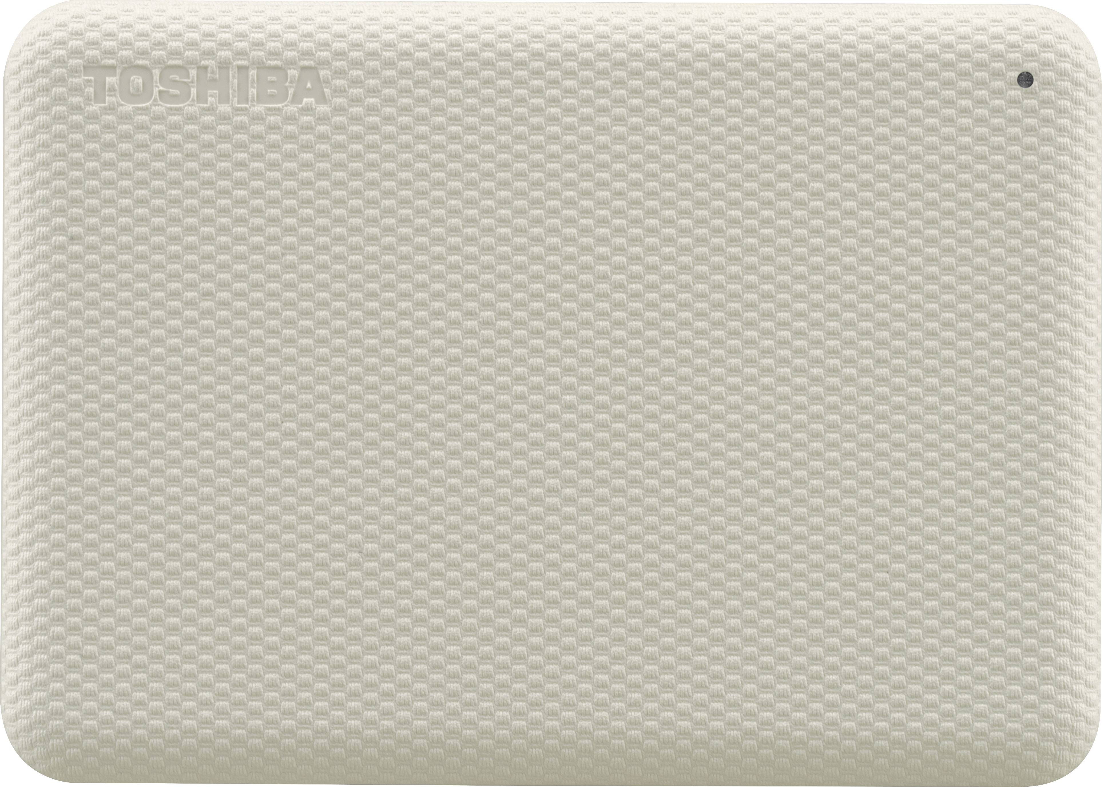 Toshiba Canvio Advance 4 TB Externe Festplatte 6.35 cm (2.5 Zoll) USB-A (USB 3.2 Gen 1) Weiß HDTCA40EW3CA