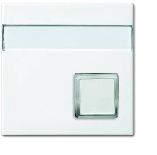 Busch-Jaeger Abdeckung Ausschalter Weiß, Reinweiß (RAL 9010) 2CKA001582A0397 1 St.