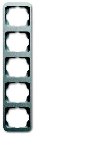 Busch-Jaeger 5fach Rahmen Rahmen Platin 2CKA001754A4399 1St.