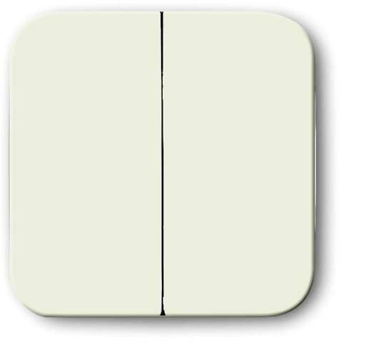 Busch-Jaeger Abdeckung Serientaster Creme-Weiß, Perlweiß 2CKA001434A0430 1St.