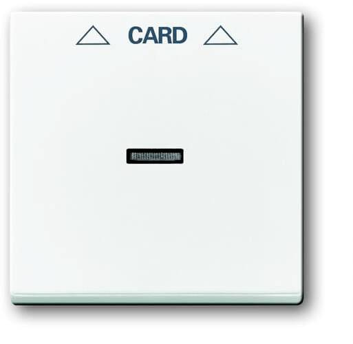 Busch-Jaeger Abdeckung Cardschalter Axcent Weiß, Verkehrsweiß 2CKA001710A3641 1St.