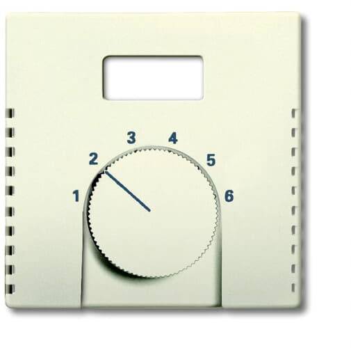 Busch-Jaeger Abdeckung Temperaturregler Future Linear Perlweiß, Creme-Weiß 2CKA001710A3696 1St.