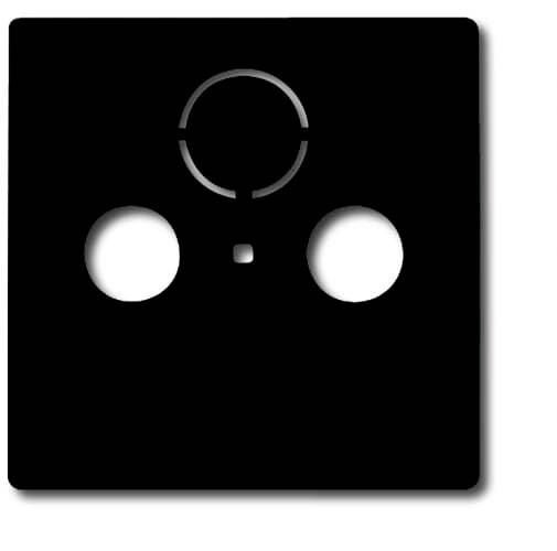 Busch-Jaeger Abdeckung SAT-Steckdose Future Linear Anthrazit, Schwarz-Grau 2CKA001724A4252 1St.