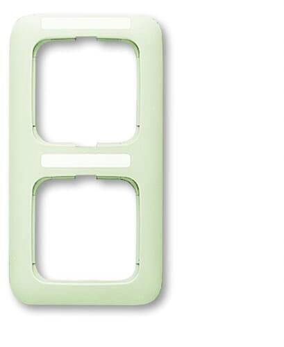 Busch-Jaeger 2fach Rahmen Rahmen Creme-Weiß, Perlweiß 2CKA001754A2239 1St.