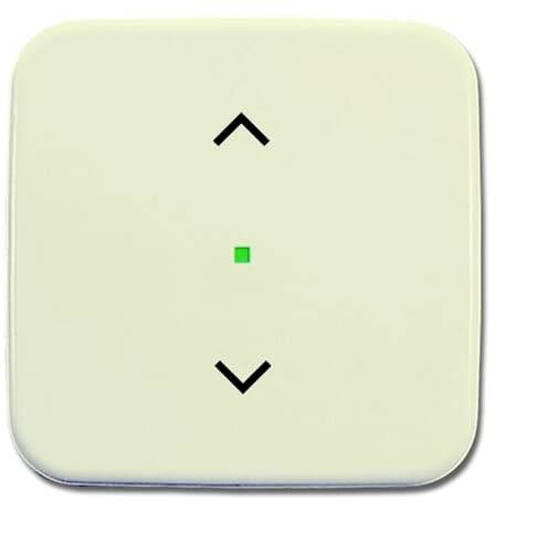 Busch-Jaeger 1fach Abdeckung free@home Perlweiß, Creme-Weiß 2CKA006220A0081 1St.