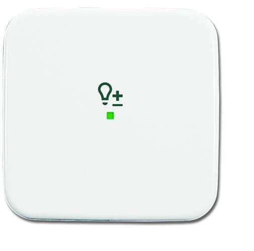 Busch-Jaeger 1fach Abdeckung free@home Weiß, Reinweiß (RAL 9010) 2CKA006220A0086 1 St.