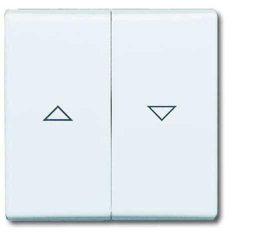 Busch-Jaeger Abdeckung Jalousie-Schalter Allwetter 44 (IP44) Creme-Weiß, Perlweiß 2CKA001731A1841 1St.