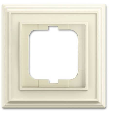 Busch-Jaeger 1fach Rahmen Rahmen Creme-Weiß, Perlweiß 2CKA001754A4673 1 St.