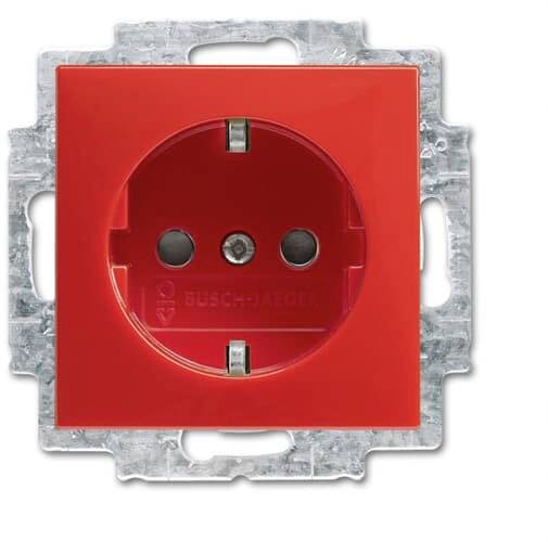 ABB 2CKA002013A5380 Geräteeinsatz IP20 Rot, Verkehrsrot