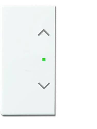 Busch-Jaeger 2fach Abdeckung free@home Verkehrsweiß, Weiß 2CKA006220A0055 1St.