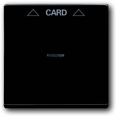 Busch-Jaeger Abdeckung Cardschalter Future Linear Schwarz-Grau, Anthrazit 2CKA001710A3639 1St.