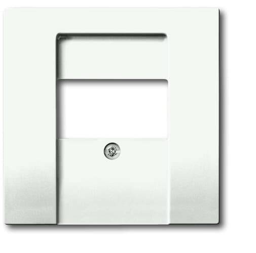 Busch-Jaeger Abdeckung TAE-Steckdose Future Linear Weiß, Verkehrsweiß 2CKA001710A3926 1 St.