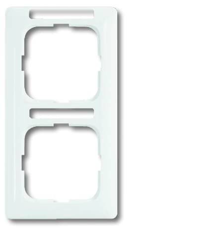 Busch-Jaeger 2fach Rahmen Rahmen Reinweiß (RAL 9010), Weiß 2CKA001754A4059 1St.