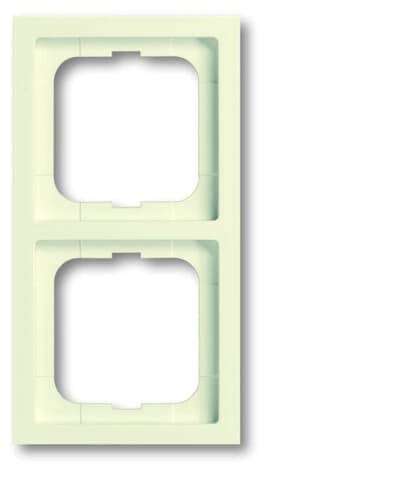 Busch-Jaeger 2fach Rahmen Rahmen Future Linear Creme-Weiß, Perlweiß 2CKA001754A4231 1 St.