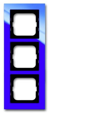 Busch-Jaeger 3fach Rahmen Rahmen Blau, Ultramarinblau 2CKA001754A4345 1St.