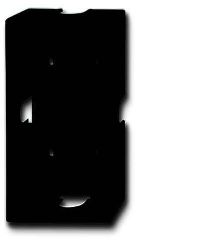 Busch-Jaeger 2fach Aufputzgehäuse Schwarz-Grau, Anthrazit 2CKA001799A0900 1 St.