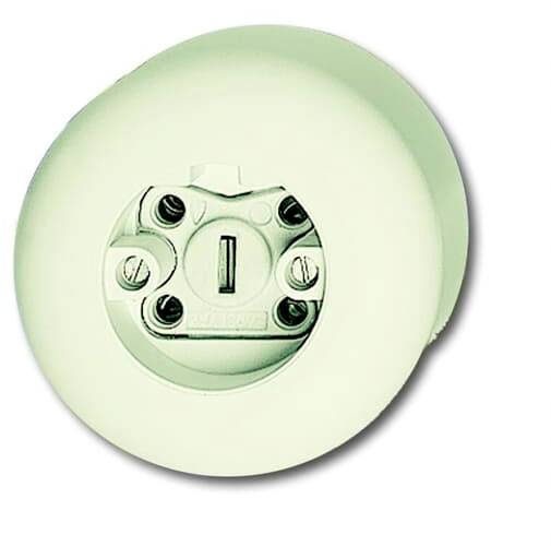 ABB 2CKA002550A0028 Schutzkontakt-Steckdose IP20 Perlweiß, Weiß