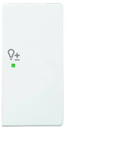 Busch-Jaeger 2fach Abdeckung free@home Verkehrsweiß, Weiß 2CKA006220A0255 1 St.