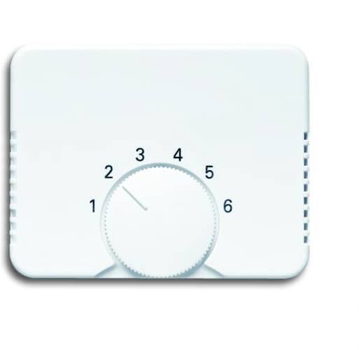 Busch-Jaeger Zentralscheibe stws gl f. Temp.-Regler 1794-24G
