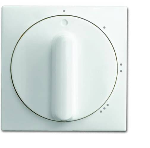 Busch-Jaeger Abdeckung Dreistufen-Schalter Busch-balance SI Weiß, Reinweiß (RAL 9010) 2CKA001710A4060 1St.