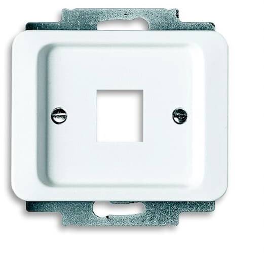 Busch-Jaeger Abdeckung Modular-Jack-Einsatz Weiß, Verkehrsweiß 2CKA001753A7776 1St.