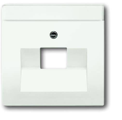 Busch-Jaeger Abdeckung UAE-/IAE-/ISDN-Steckdose Weiß, Verkehrsweiß 2CKA001710A3889 1 St.