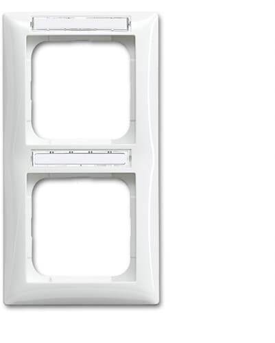 Busch-Jaeger 2fach Rahmen Rahmen Reinweiß (RAL 9010), Weiß 2CKA001754A4552 1 St.