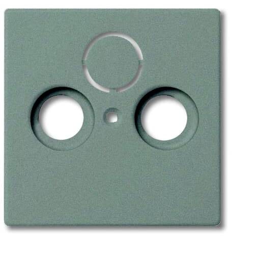 Busch-Jaeger Abdeckung SAT-Steckdose Solo Grau 2CKA001724A4291 1 St.