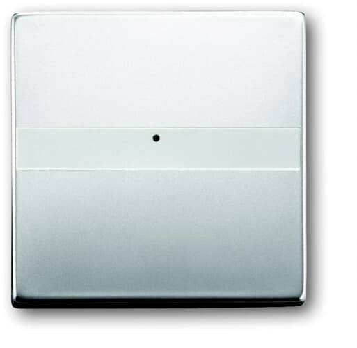 Busch-Jaeger Abdeckung Ausschalter, Wechselschalter, Kreuzschalter, Taster Edelstahl 2CKA001731A1953 1St.