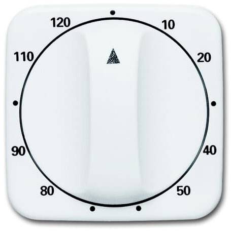 Busch-Jaeger Abdeckung Zeitschaltuhr Reflex SI Reinweiß (RAL 9010), Weiß 2CKA001753A6315 1 St.