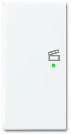 Busch-Jaeger 2fach Abdeckung Symbolwippe "Szene" free@home Weiß, Reinweiß (RAL 9010) 2CKA006220A0363 1St.