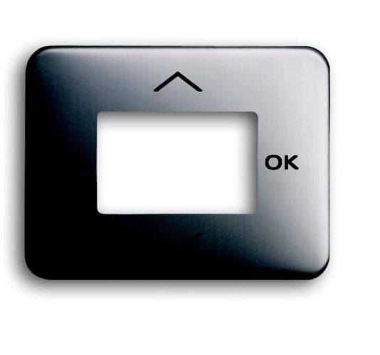 Busch-Jaeger Abdeckung Temperaturregler Alpha Nea, Alpha exclusiv Platin 2CKA006430A0291 1St.