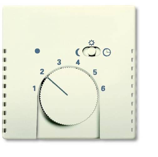 Busch-Jaeger Abdeckung Temperaturregler Future Linear Perlweiß, Creme-Weiß 2CKA001710A3568 1St.