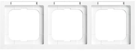 Busch-Jaeger 3fach Rahmen Rahmen Future Linear Verkehrsweiß, Weiß 2CKA001754A4369 1 St.