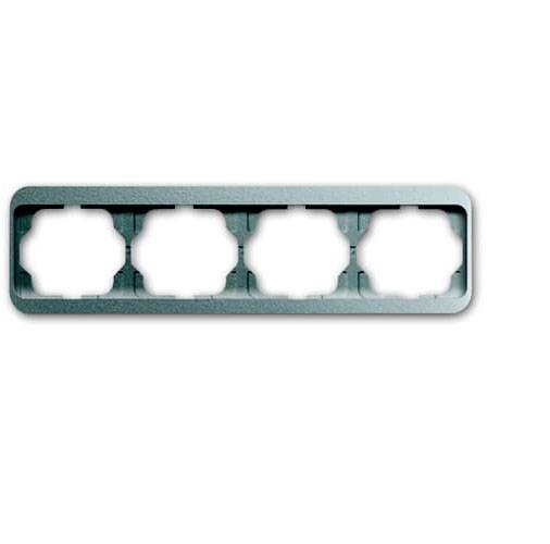 Busch-Jaeger 4fach Rahmen Rahmen Platin 2CKA001754A4396 1St.