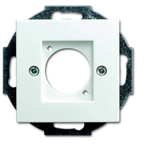 Busch-Jaeger Abdeckung XLR-Dose Weiß, Reinweiß (RAL 9010) 2CKA001724A4340 1 St.
