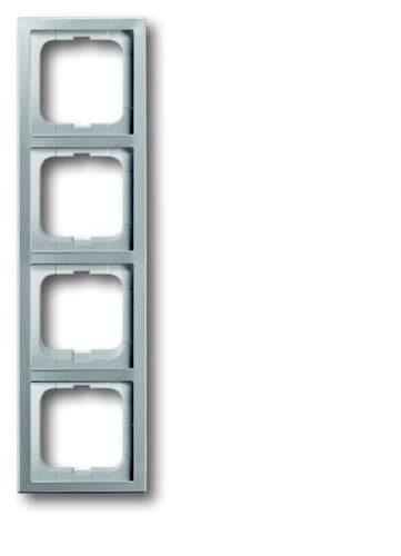 Busch-Jaeger 4fach Rahmen Rahmen Edelstahl 2CKA001754A4320 1 St.