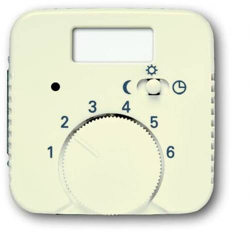 Busch-Jaeger Abdeckung Temperaturregler Duro 2000 SI Creme-Weiß, Perlweiß 2CKA001710A3709