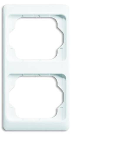 Busch-Jaeger 2fach Rahmen Rahmen Verkehrsweiß, Weiß 2CKA001754A3054 1St.