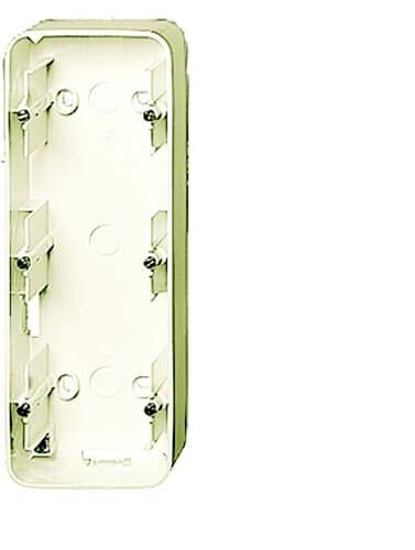 Busch-Jaeger 3fach Aufputzgehäuse Creme-Weiß, Perlweiß 2CKA001799A0386 1St.