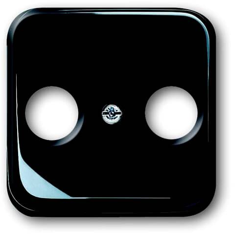 Busch-Jaeger Abdeckung SAT-Steckdose Tiefschwarz (RAL 9005), Schwarz 2CKA001724A1200 1St.