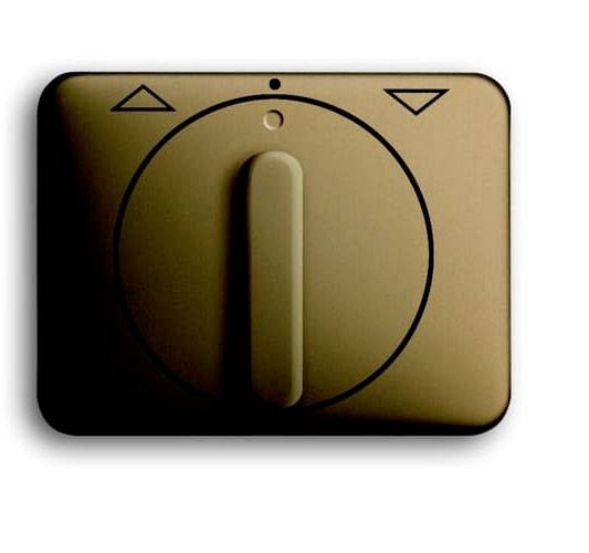 Busch-Jaeger Abdeckung Jalousie-Schalter, Jalousie-Schalter/-Taster Alpha Nea, Alpha exclusiv Bronze 2CKA001753A1175 1St.