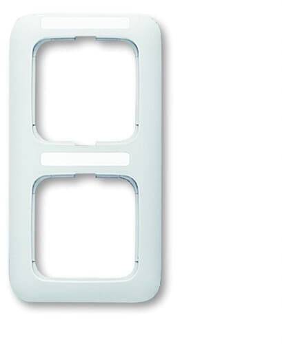 Busch-Jaeger 2fach Rahmen Rahmen Reinweiß (RAL 9010), Weiß 2CKA001754A2163 1St.